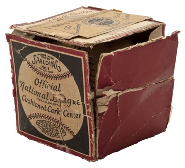 1928-33 John Heydler Official National League Spalding Baseball In Original Box